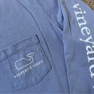 Vineyard Vines Vintage Long Sleeve Pocket Tee
